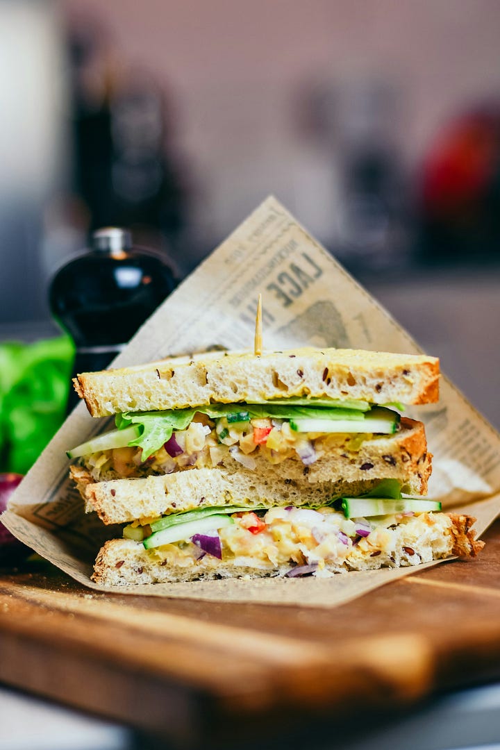 Caprese on toast. Fresh sandwich. Photos by Elena Leya and Pille R. Priske via Unsplash