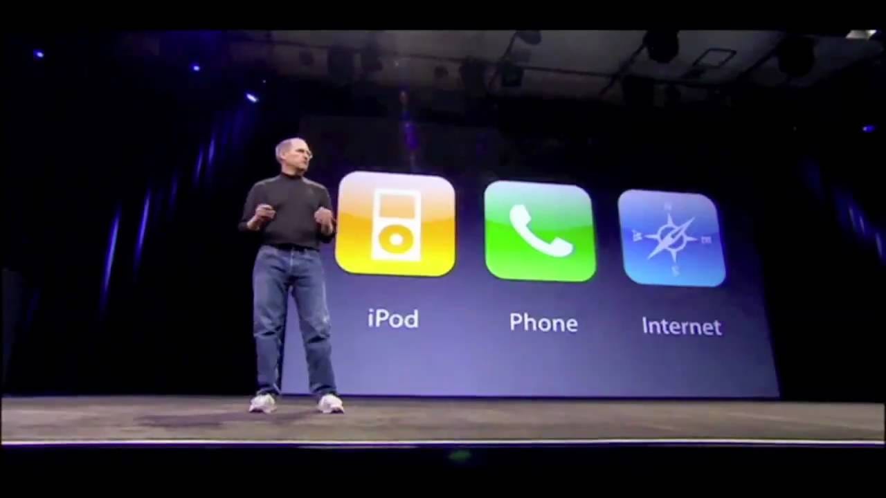 Steve Jobs Introducing The iPhone At MacWorld 2007 - YouTube Steve Jobs Introducing The iPhone At MacWorld 2007 - YouTube
