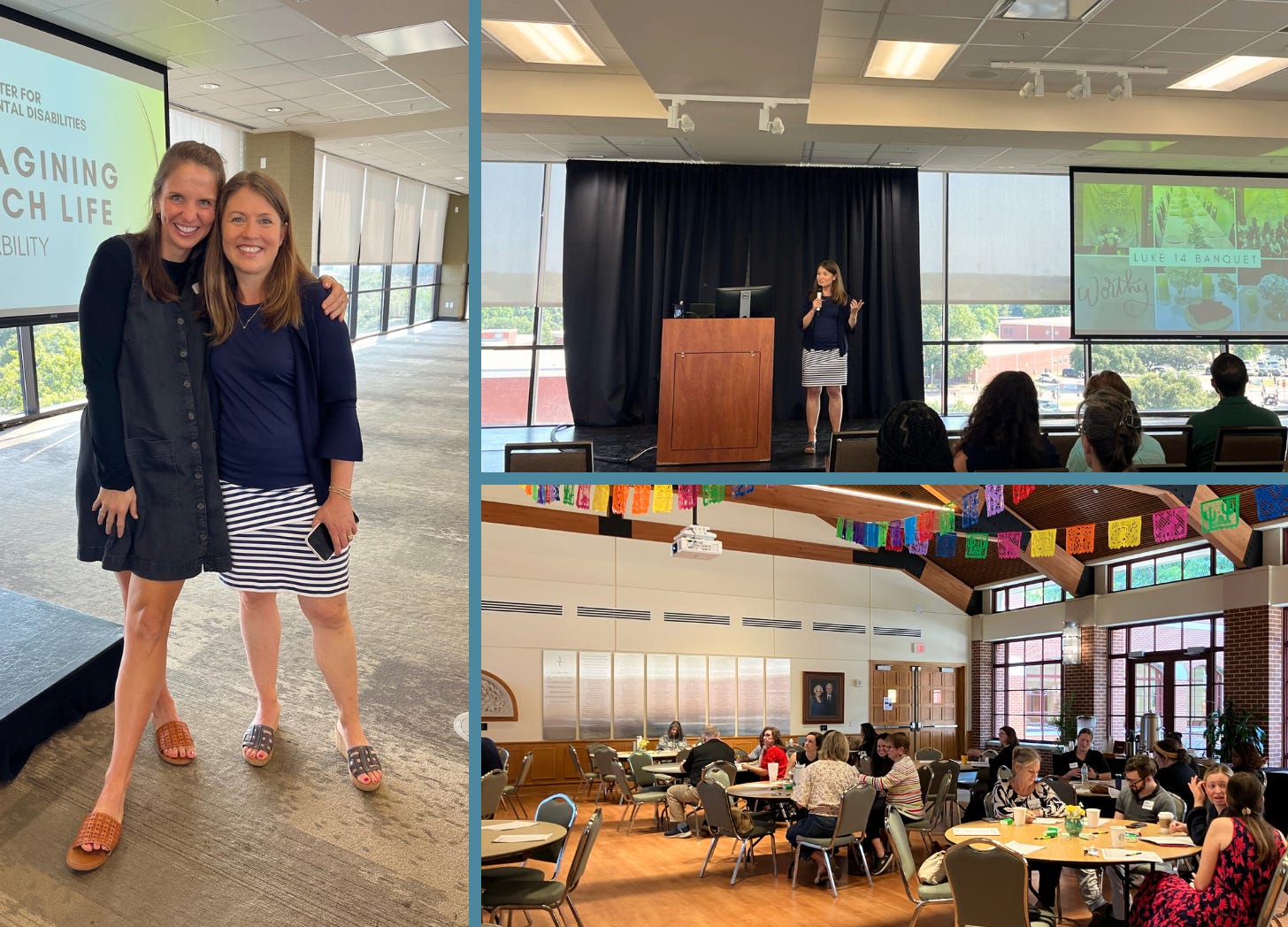 collage of photos of events at Baylor