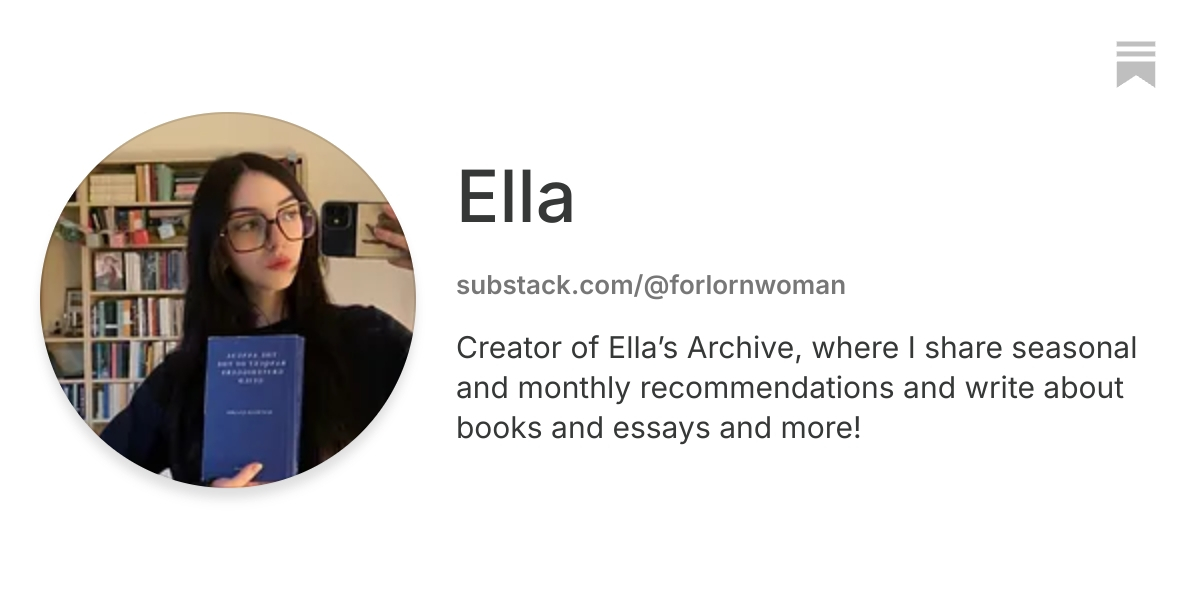 Ella | Substack
