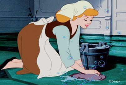 The Princess Cleans | Confetti Thoughts