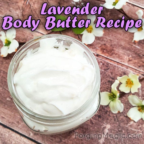 Homemade Lavender Body Butter Homemade Lavender Body Butter