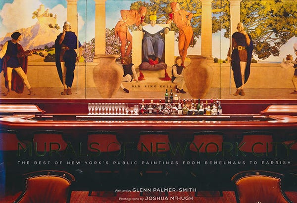 OLd King Cole mural by Maxfield Parrish