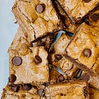 Fudgy Double Dark Chocolate Brownies