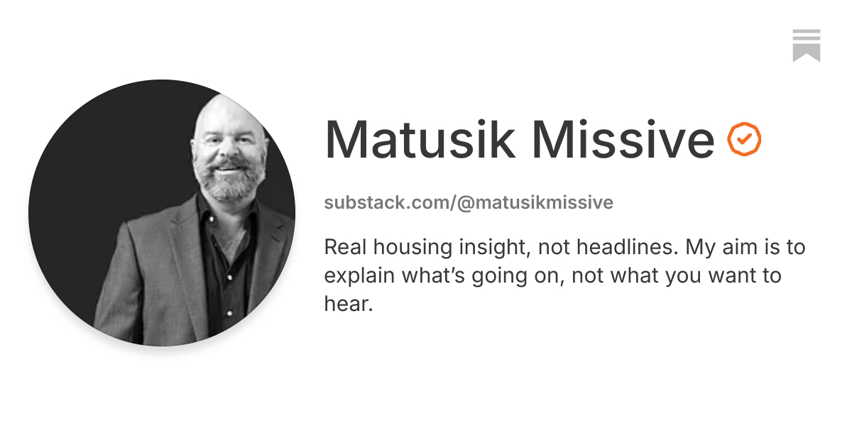 Matusik Missive | Substack