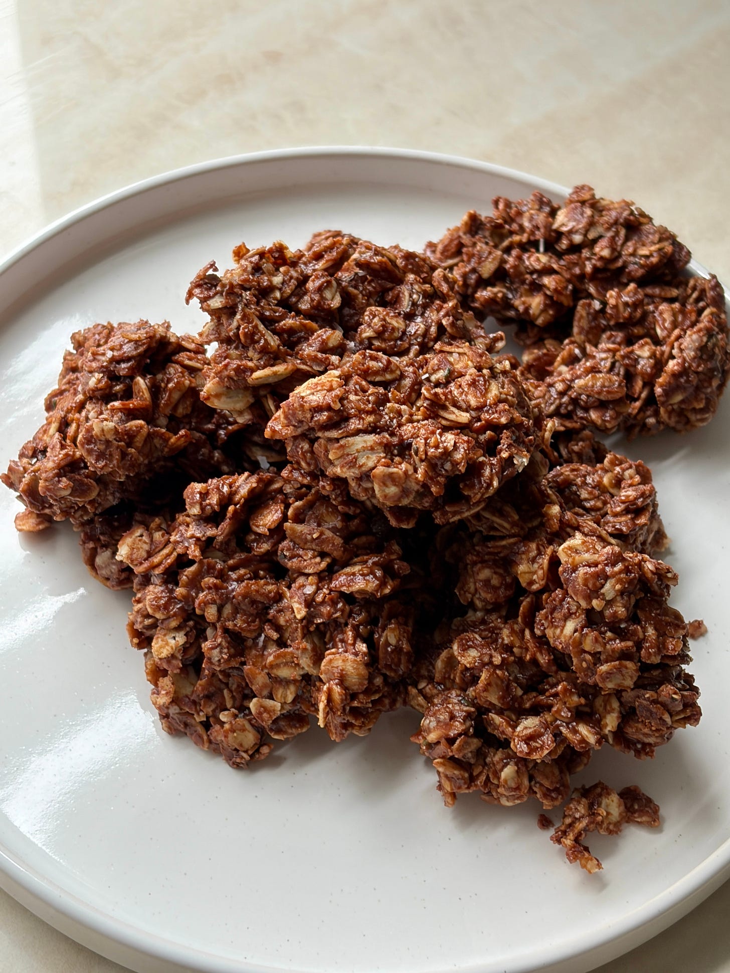 No-bake chocolate peanut butter super seed cookies No-bake chocolate peanut butter super seed cookies