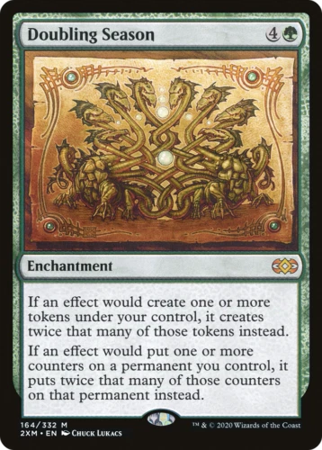 Doubling Season x1 - Double Masters 2XM - MTG Magic NM look - Picture 1 of 1