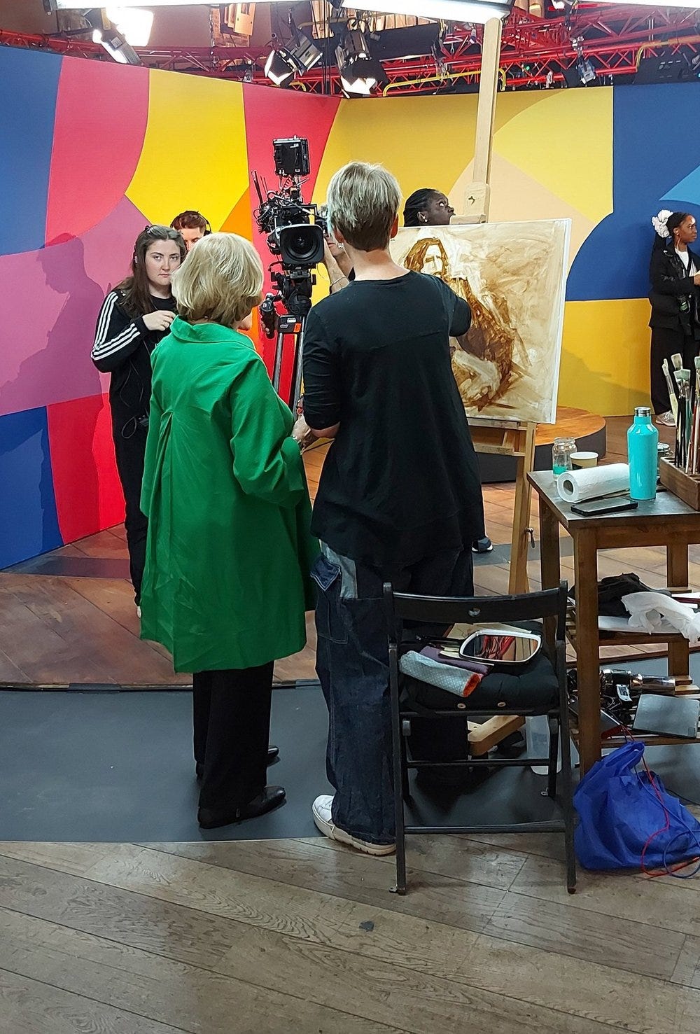 Joan's body language