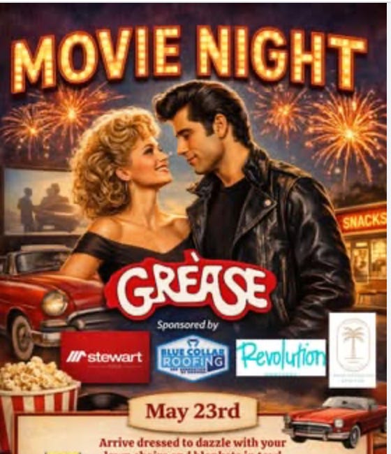 Evening Market Debut in Palmetto to Feature “Grease” Movie Night and Vendor Opportunities