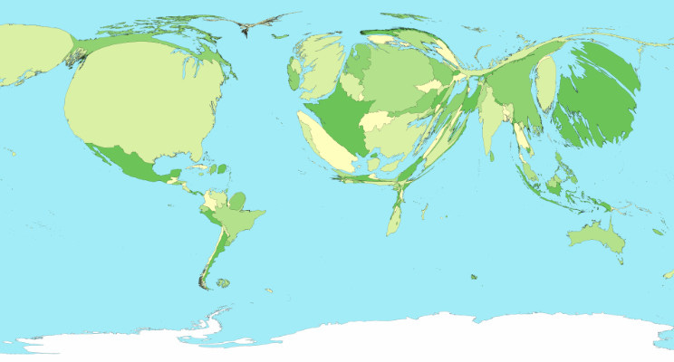 http://www-personal.umich.edu/~mejn/cartograms/