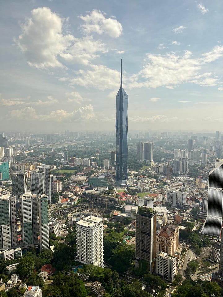 View from KL Tower Sky Deck