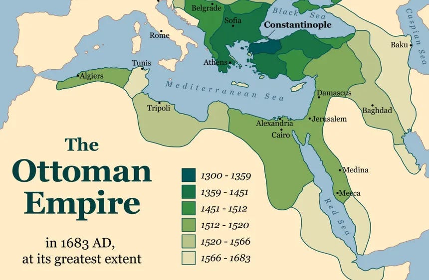 The Ottoman Empire controlled vast territories across the Middle East, North Africa, and southeastern Europe before World War I. Its collapse during the war created a geopolitical vacuum that transformed the future of the region, including the question of Palestine and the competing interests of Britain, Zionist diplomacy, and emerging postwar powers.