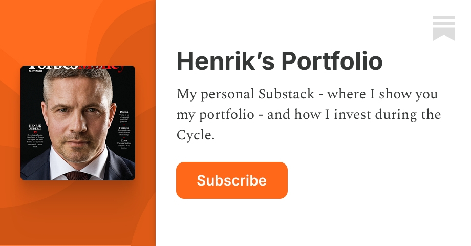 Henrik’s Portfolio | Substack
