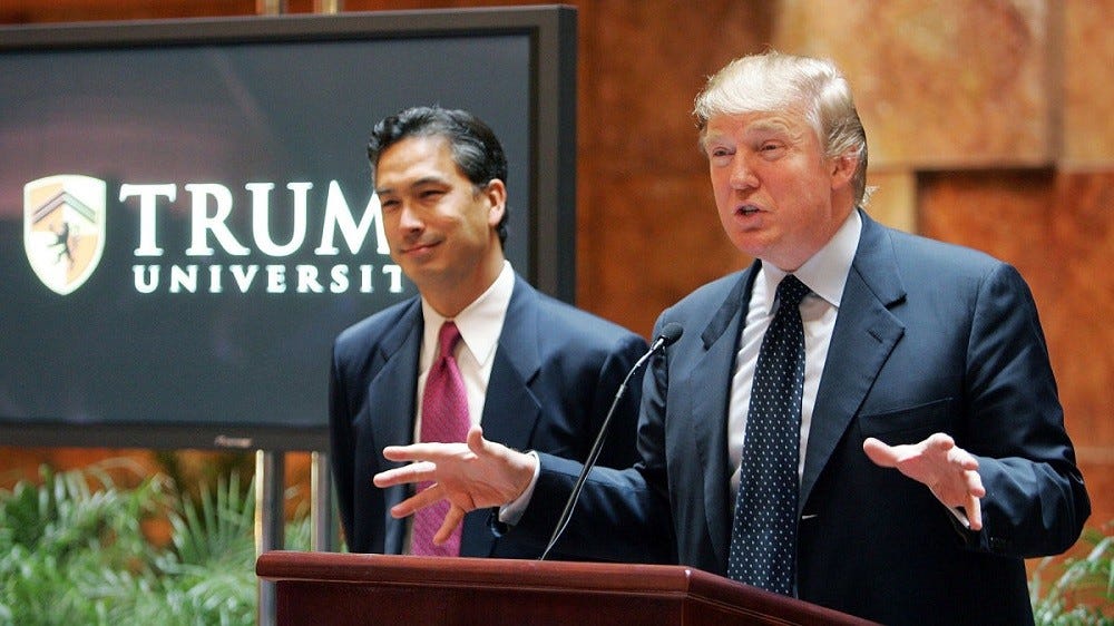 'Never settle' Donald Trump settles $25 million Trump University fraud lawsuit 2016 images 'Never settle' Donald Trump settles $25 million Trump University fraud lawsuit 2016 images