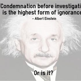 The Highest Form of Ignorance