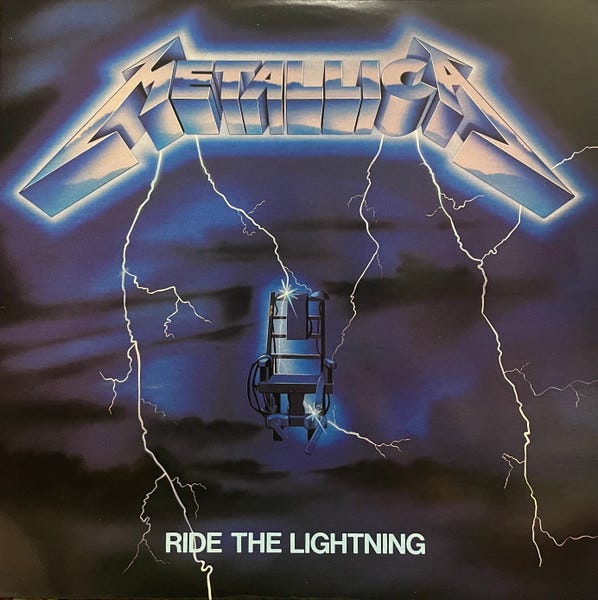 Ride The Lightning, principal, 1 de 7 Ride The Lightning, principal, 1 de 7