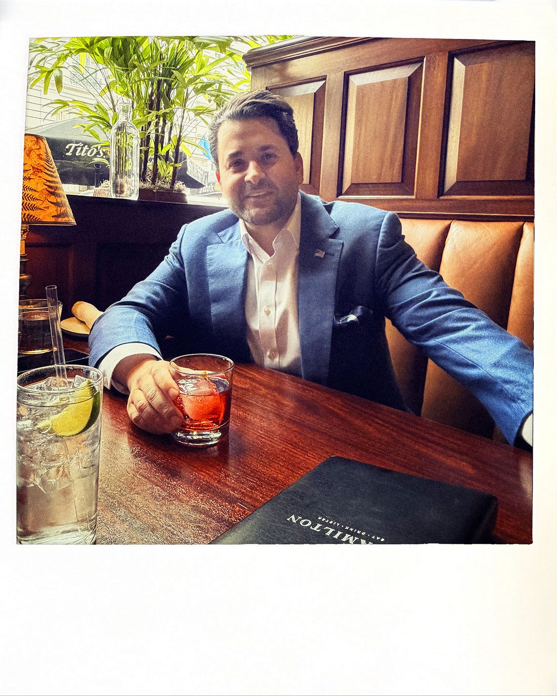 Two Drinks with. . . Trump’s Tourism Czar