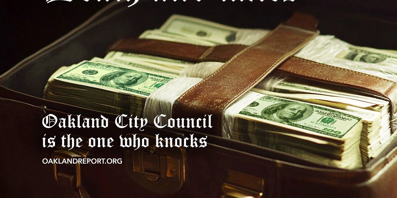 "Death and taxes" - Oakland City Council is the one who knocks 