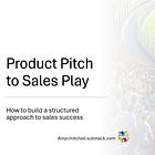 Product Pitch to Sales Play