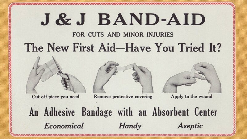 How a Woman's Cooking Mishaps Sparked the Invention of BAND-AID® Brand  Adhesive Bandages