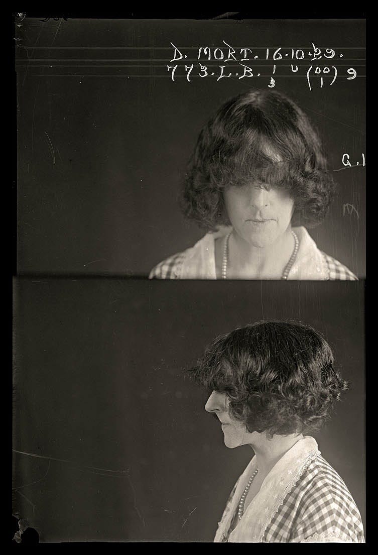 State Reformatory for Women, Long Bay, NSW / Dorothy Mort, criminal record  number 773LB, 16 October 1929. [***] ... – @silezukuk on Tumblr