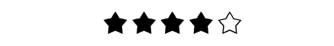 A group of black stars

Description automatically generated