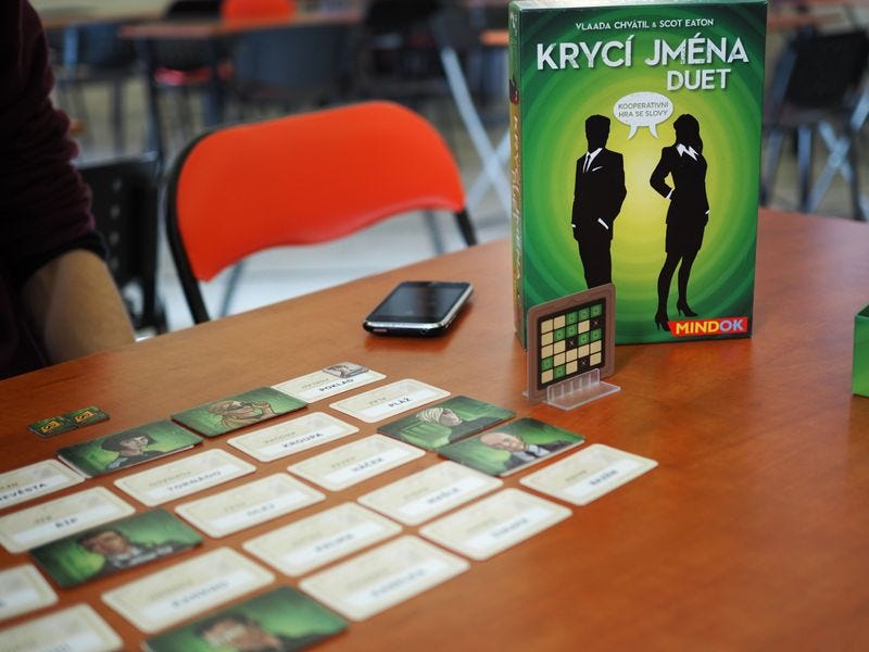 Codenames Duet - Czech version
