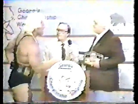 Ken Patera and Dusty Rhodes, Jay Youngblood, Dusty Rhodes