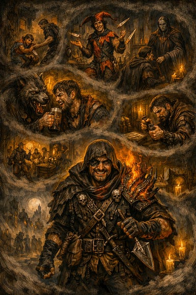Greegan Barovian-Gothic life montage