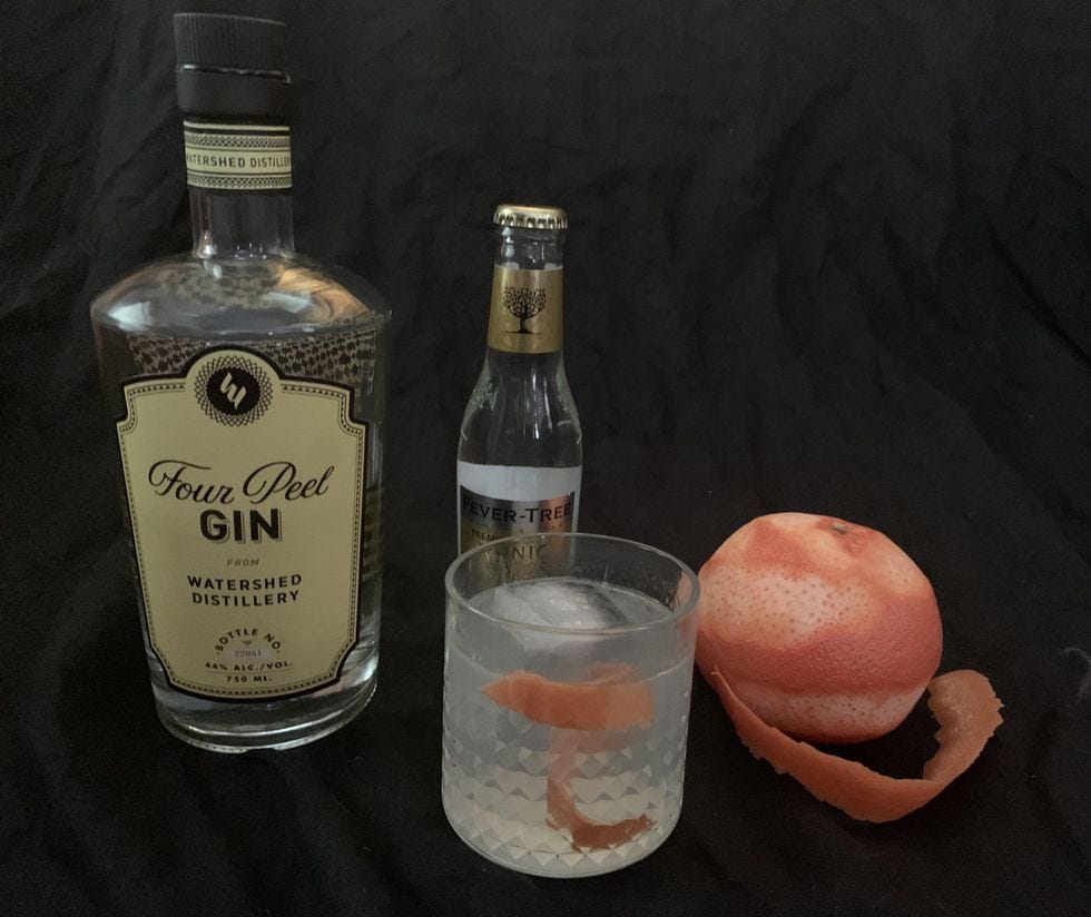 Ingredient shot. It's a miracle the G&T survived this long. Lord, these are tasty. Ingredient shot. It's a miracle the G&T survived this long. Lord, these are tasty.