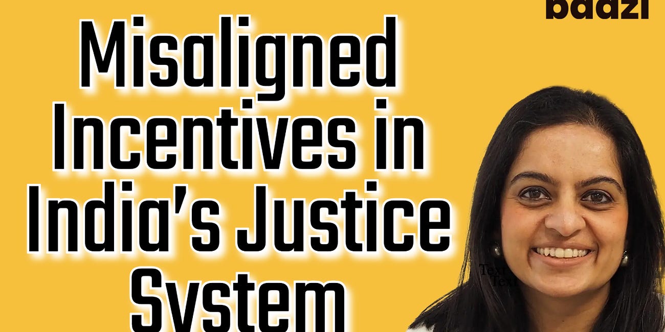 डेटा के सहारे भारतीय अदालतों की भूल-भुलैया कैसे पार करें? The Misaligned Incentives in India’s Justice System ft. Bhargavi Zaveri Shah