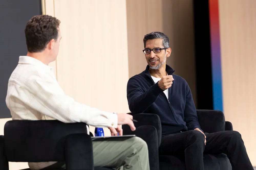 Sundar Pichai in conversation Sundar Pichai in conversation