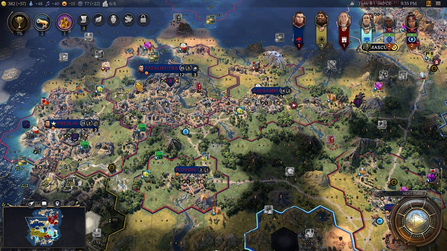 Civ 7 screenshots