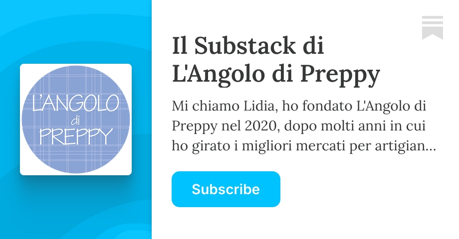 Il Substack di L'Angolo di Preppy | Substack