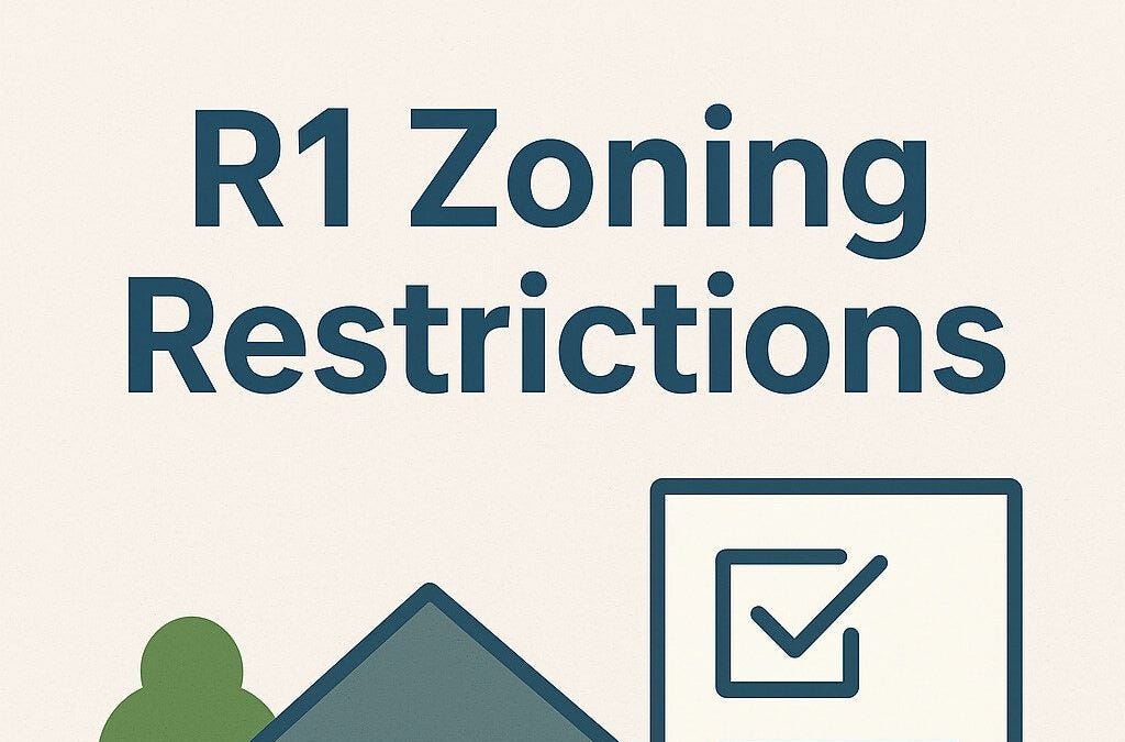 Understanding R1 Zoning Restrictions In 2026