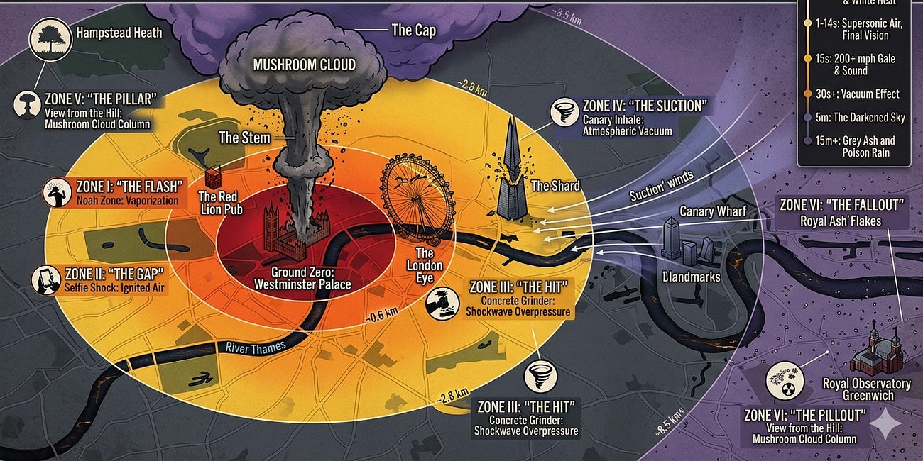 What Would Happen if a Nuke Hit London? According to a Guy Named Gary That I Met in a Pub