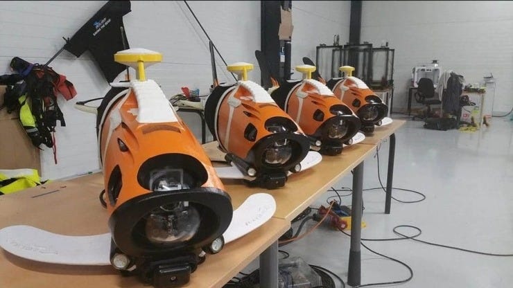 Aquaai's robotic fish ahead of deployment in Norway