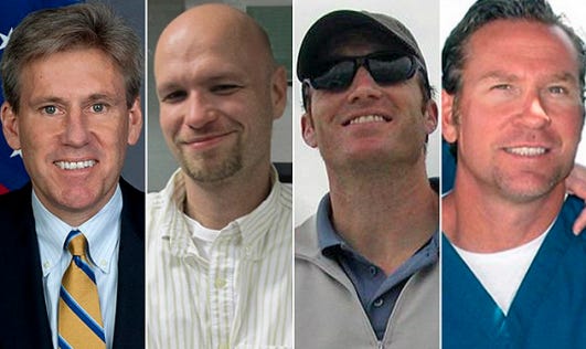 5 years after Hillary left men to die at Benghazi, left is suddenly ... 5 years after Hillary left men to die at Benghazi, left is suddenly ...