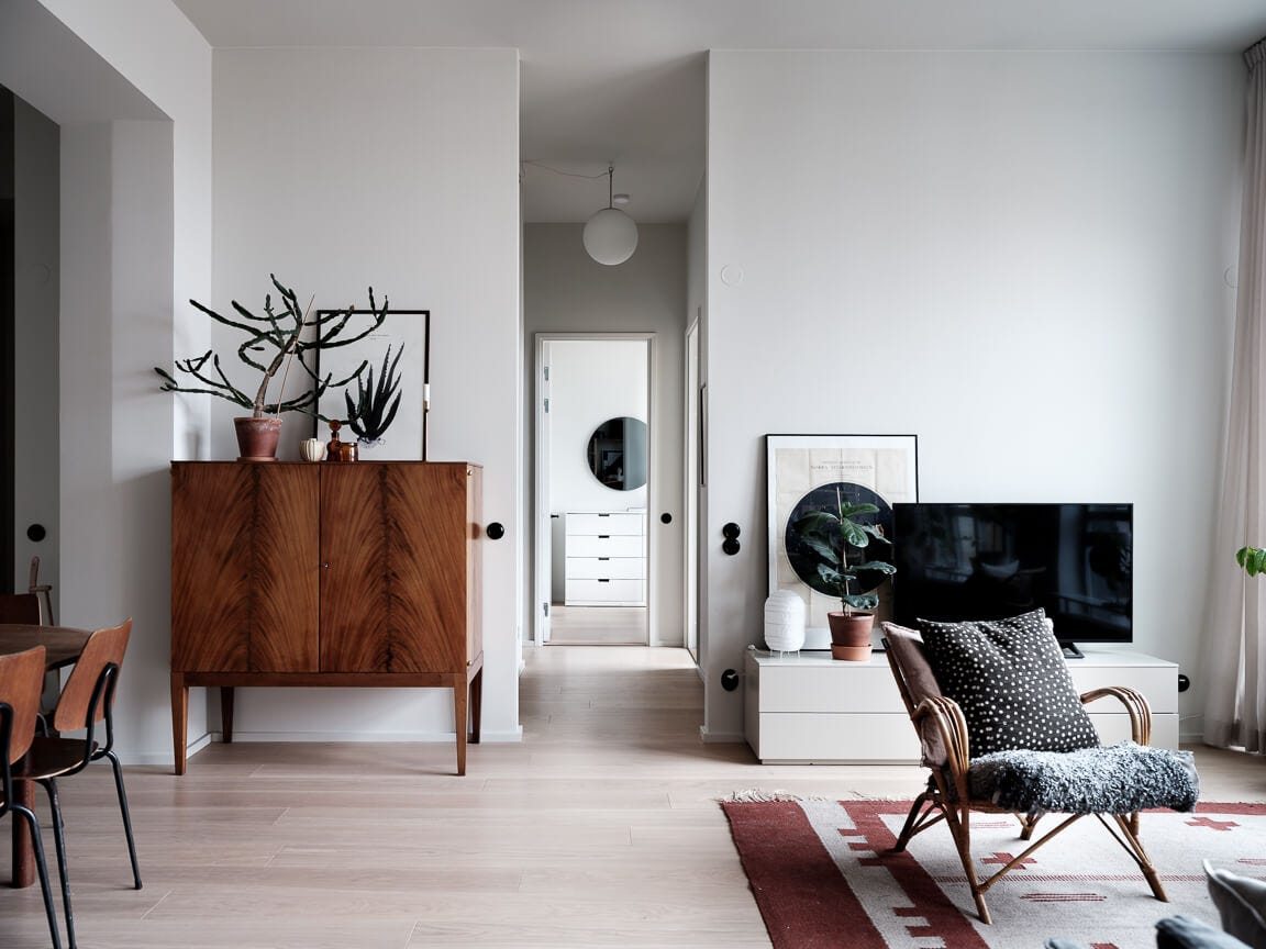 TheNordroom AScandinavianApartmentWithFloorToCeilingWindows3 A Scandinavian Apartment With Floor To Ceiling Windows