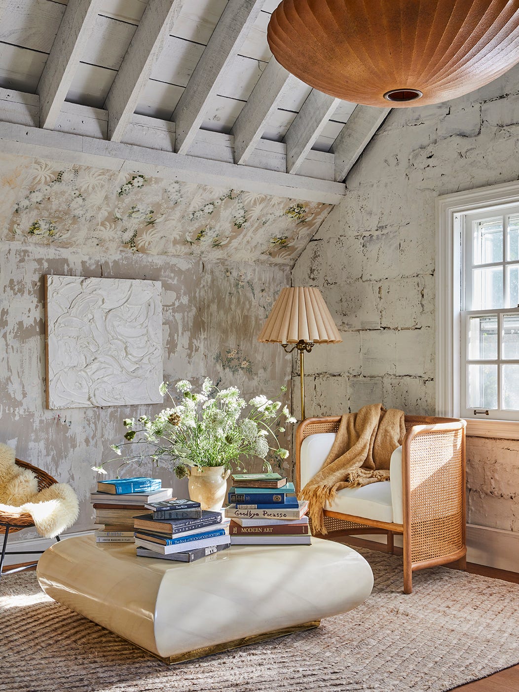 Cottagecore living room corner