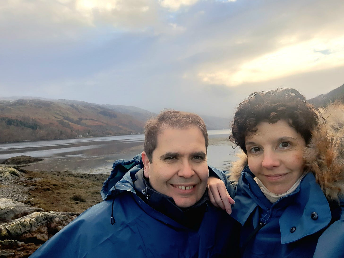 Beatriz e Ignacio en la Isla de Skye (Escocia)