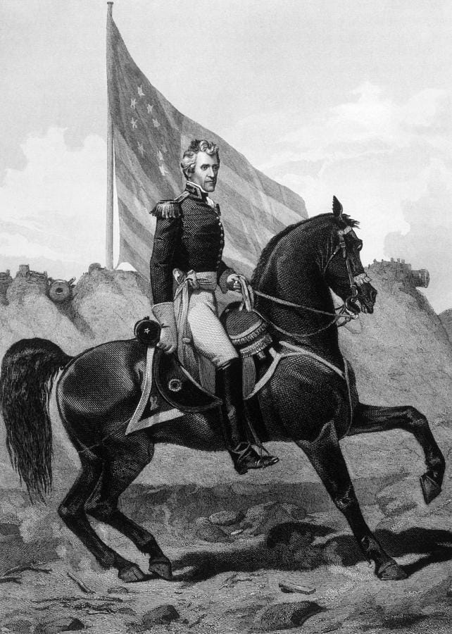 General Andrew Jackson At The Battle #1 by Everett