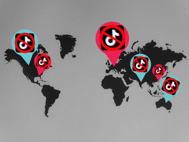 Where TikTok is banned globally - Interhacktives Where TikTok is banned globally - Interhacktives
