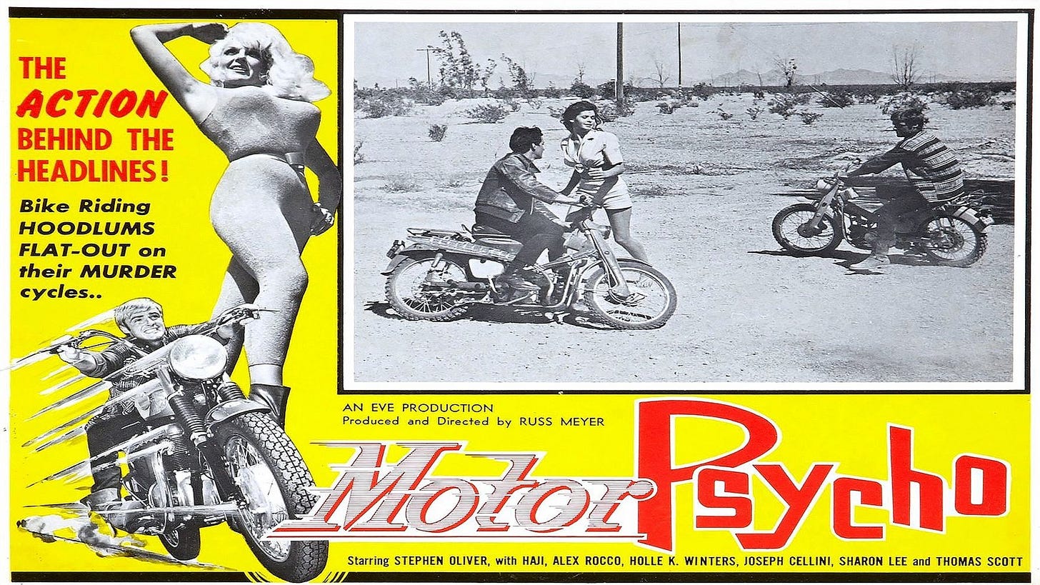 Motorpsycho! (1965) - Backdrops — The Movie Database (TMDB)