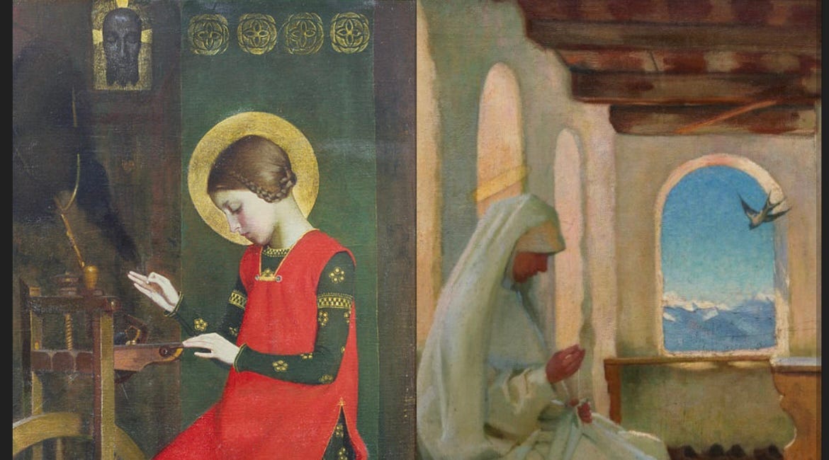 A forgotten Victorian painter, Saint Elizabeth of Hungary, and the Holy Face
