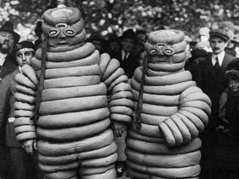 Early Michelin Man Photos - Business Insider