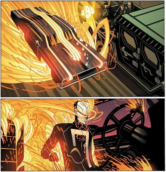 ghost rider agents of shield johnny blaze satanist serial killer comics ghost rider agents of shield johnny blaze satanist serial killer comics