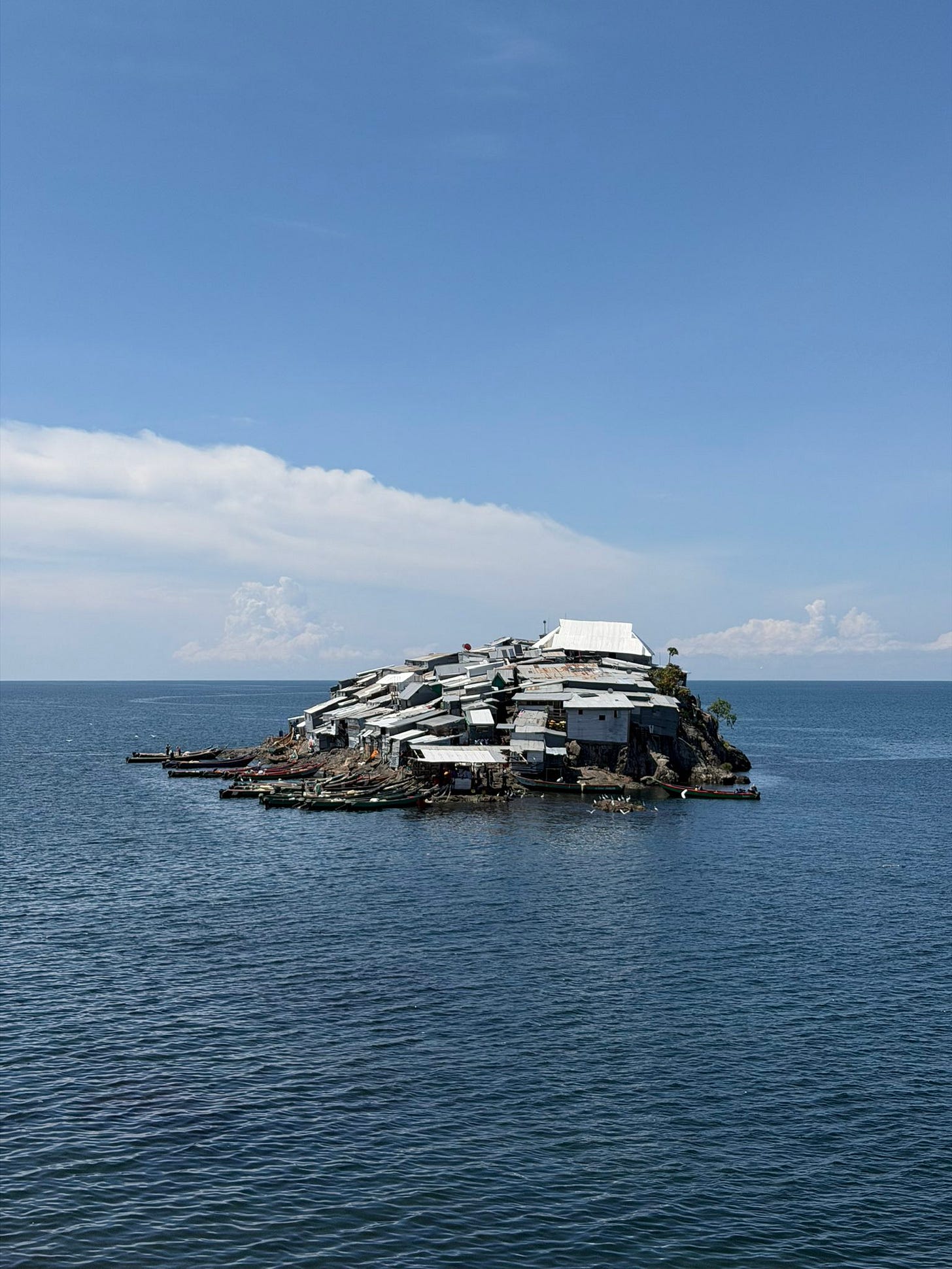 Fotografía de la isla de Migingo tomada por Lethal Crysis