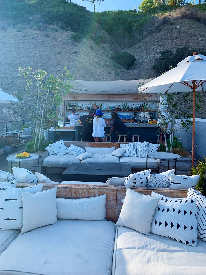 The rooftop at The Surfrider