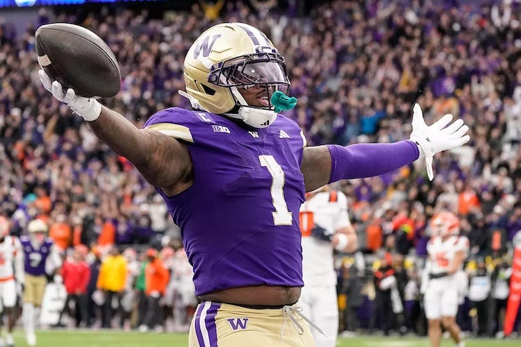 RosterWatch | 2026 Rookie Spotlight: Jonah Coleman, RB Washington